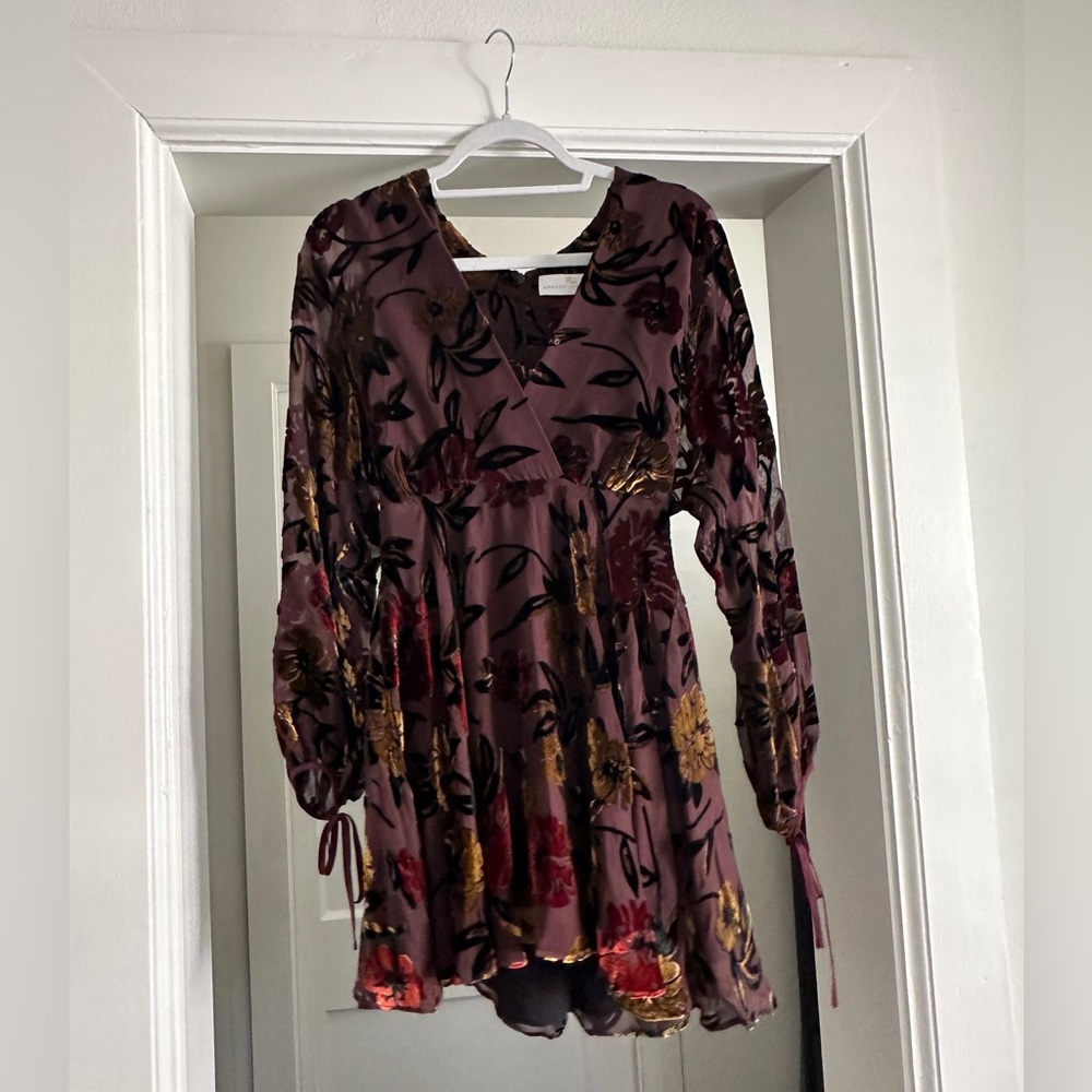 Amanda Uprichard Velvet Dress